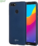 Lenuo Leshield Huawei Y6 Prime (2018) készülékhez, Blue - Telefon tok