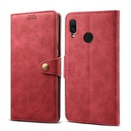 Lenuo Leather for Huawei Nova 3, Red - Phone Case
