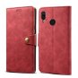 Lenuo Leather tok Huawei Nova 3 készülékhez, piros - Mobiltelefon tok