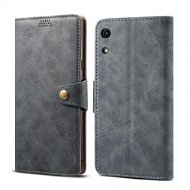 Lenuo Leather for Honor 8A, Grey - Phone Case