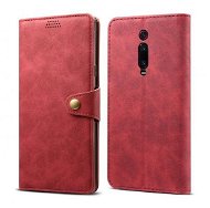 Lenuo Leather for Xiaomi Mi 9T/Mi 9T Pro, red - Phone Case