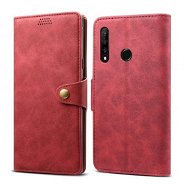 Lenuo Leather für Honor 20 lite, rot - Handyhülle
