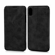 Lenuo LeDe for iPhone X/Xs, black - Phone Case