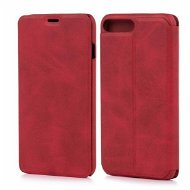 Lenuo LeDe tok iPhone 8 Plus/7 Plus készülékhez, piros - Mobiltelefon tok