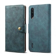 Lenuo Leather a Xiaomi Mi 9 Litehez, kék - Mobiltelefon tok