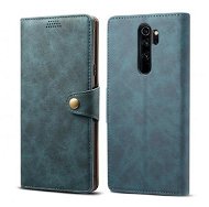 Lenuo Leather for Xiaomi Redmi Note 8 Pro, blue - Phone Case