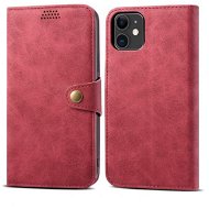 Lenuo Leather for iPhone 11, red - Phone Case