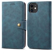 Lenuo Leather for iPhone 11, blue - Phone Case
