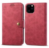 Lenuo Leather für iPhone 11 Pro, Rot - Handyhülle