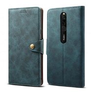 Lenuo Leather for Xiaomi Redmi 8, blue - Phone Case