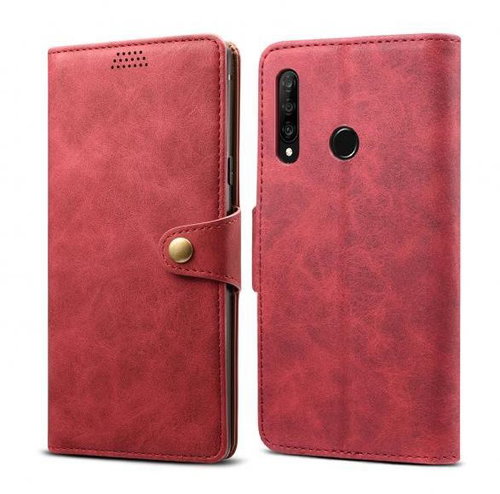Lenuo Leather for Honor 9X, Red - Phone Case - Main image
