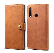 Lenuo Leather pre Honor 9X, hnedé - Puzdro na mobil