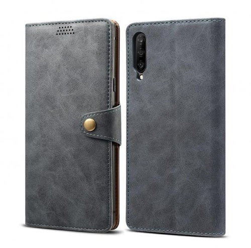 Lenuo Leather for Huawei P Smart Pro/Y9s, Grey - Phone Case - Main image
