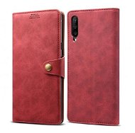 Lenuo Leather tok Huawei P Smart Pro/Y9s készülékhez - piros - Mobiltelefon tok