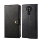 Lenuo Leather Xiaomi Redmi Note 9 fekete tok - Mobiltelefon tok