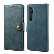 Lenuo Leather pre Xiaomi Mi Note 10 Lite, modré - Puzdro na mobil