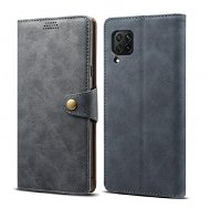 Lenuo Leather for Huawei P40 Lite, Grey - Phone Case