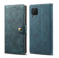 Lenuo Leather for Huawei P40 Lite, Blue - Phone Case