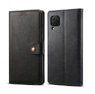 Lenuo Leather für Huawei P40 Lite - schwarz - Handyhülle