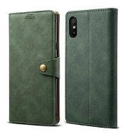 Lenuo Leather for Xiaomi Redmi 9A, Green - Phone Case