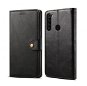 Lenuo Leather Xiaomi Redmi Note 8 fekete tok - Mobiltelefon tok