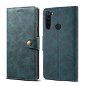 Lenuo Leather for Xiaomi Redmi Note 8, Blue - Phone Case