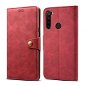 Lenuo Leather for Xiaomi Redmi Note 8, Red - Phone Case