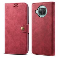 Lenuo Leather for Xiaomi Mi 10T Lite, Red - Phone Case