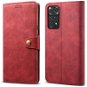 Puzdro na mobil Lenuo Leather flipové puzdro pre Xiaomi Redmi Note 11/11S, červené - Pouzdro na mobil