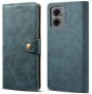 Lenuo Leather flip case for Xiaomi Redmi 10 5G, blue - Phone Case