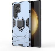 Lenuo Armor case for Samsung Galaxy S24 Ultra blue - Phone Cover