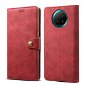 Lenuo Leather for Xiaomi Redmi Note 9T, Red - Phone Case