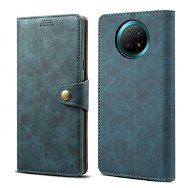 Lenuo Leather Case für Xiaomi Redmi Note 9T - blau - Handyhülle