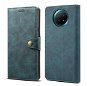 Lenuo Leather for Xiaomi Redmi Note 9T, Blue - Phone Case