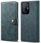 Lenuo Leather Flip Case for Xiaomi Mi 11T/Mi 11T Pro, Blue - Phone Case