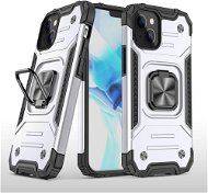 Lenuo Union Armor case for iPhone 14 Plus, silver - Phone Cover