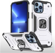 Lenuo Union Armor case for iPhone 14 Pro Max, silver - Phone Cover