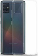 Lenuo Transparent tok Samsung Galaxy A51 készülékhez - átlátszó - Telefon tok