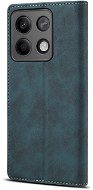 Lenuo Leather Flip-Hülle für das Xiaomi Redmi Note 13 5G, blau - Handyhülle