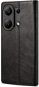 Phone Case Lenuo Leather flipové pouzdro pro Xiaomi Redmi Note 13 Pro, černá - Pouzdro na mobil