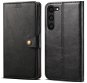 Phone Case Lenuo Leather flipové pouzdro pro Samsung Galaxy S23+, černá - Pouzdro na mobil