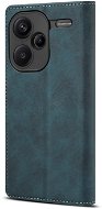 Lenuo Xiaomi Redmi Note 13 Pro+ 5G kék bőr flip tok - Mobiltelefon tok