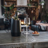 LEOPOLD VIENNA Wine cooler, stainless steel, mat black, height 255 mm, diameter 142 mm - Beverage Cooler