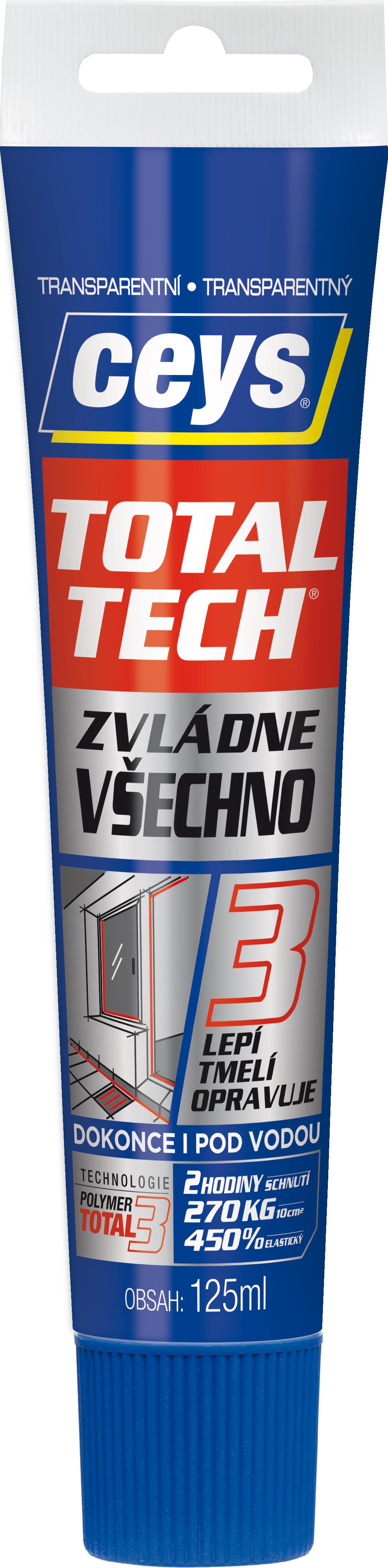 TOTAL TECH EXPRESS átlátszó 125 ml