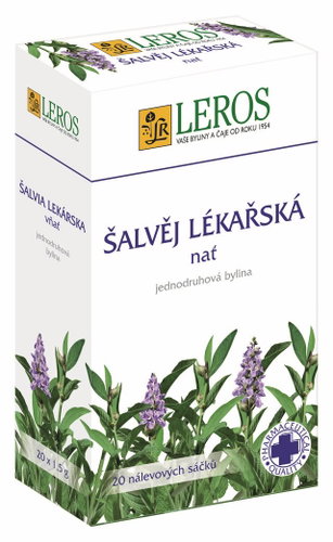 LEROS Sage Medical Stem 20 x 1,5g - Tea - Main image