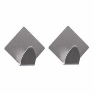 DuraHome Bathroom hook self-adhesive 50 × 45mm, 2pcs - Bathroom Hook