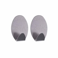 DuraHome Bathroom hook self-adhesive 50 × 35mm, 2pcs - Bathroom Hook