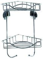 DuraHome Wire shelf 2 tiers 185 × 185 × 31 mm - Bathroom Shelf