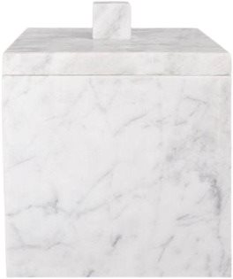 Q-Bath Cosmetic box marble white - Cosmetic Container - Main image
