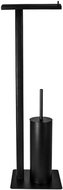 Q-Bath Stand with toilet paper holder and toilet brush - Toilet Paper Holder